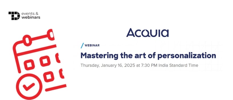 TechDogs-"Mastering the Art of Personalization"