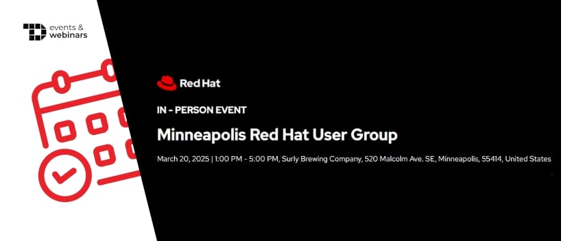 TechDogs-"Minneapolis Red Hat User Group 2025"
