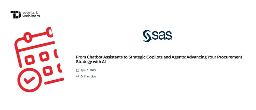TechDogs-"From Chatbot Assistants to Strategic Copilots and Agents: Advancing Your Procurement Strategy with AI"
