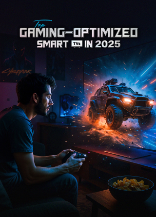 TechDogs-"Top Gaming-Optimized Smart TVs In 2025"