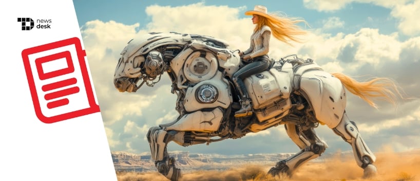 TechDogs-"Kawasaki Unveils CORLEO, A Hydrogen-Powered, Four-Legged Mobility Vehicle & 2 Other Concepts"