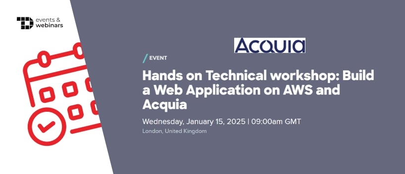 TechDogs-"Hands on Technical Workshop: Build a Web Application on AWS and Acquia"