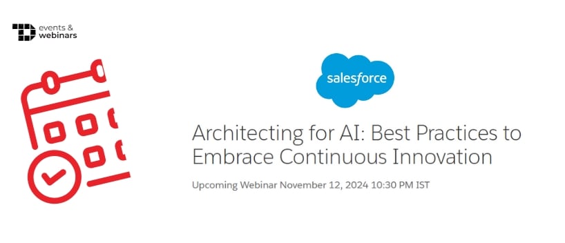 TechDogs-"Architecting for AI: Best Practices to Embrace Continuous Innovation"