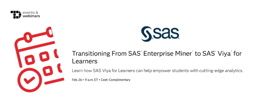 TechDogs-"Transitioning From SAS® Enterprise Miner™ to SAS® Viya® for Learners"