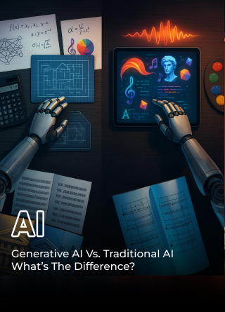 TechDogs-"Generative AI Vs. Traditional AI: What’s The Difference?"