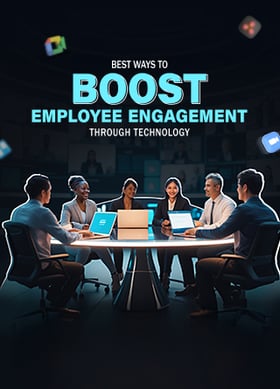 TechDogs-"Best Ways To Boost Employee Engagement Through Technology"