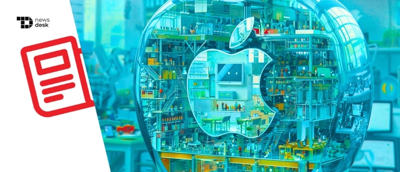 TechDogs-"Apple Pushes Apple Intelligence, Foldable Devices, & More After Being Granted Several Patents"