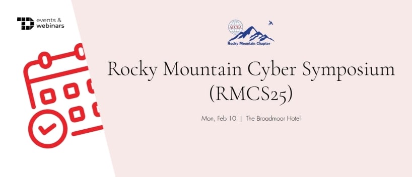 TechDogs-"Rocky Mountain Cyber Symposium (RMCS25)"
