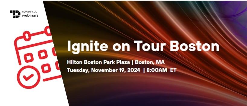TechDogs-"Ignite on Tour Boston"
