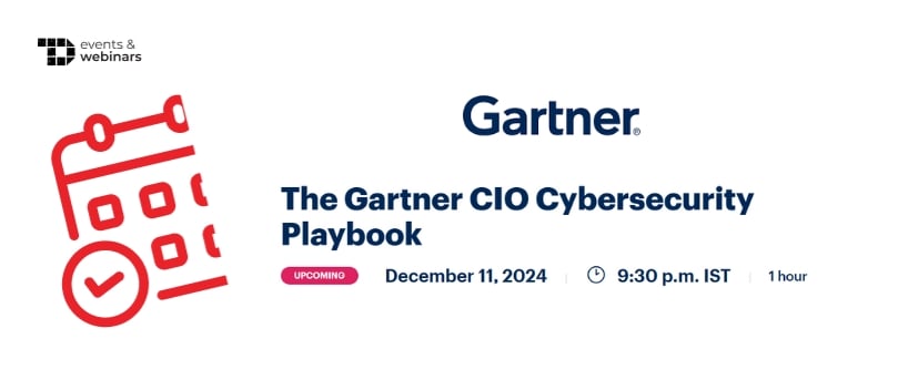 TechDogs-"The Gartner CIO Cybersecurity Playbook"