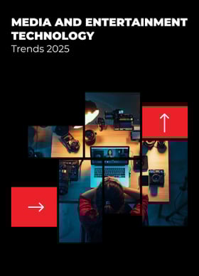 TechDogs-"Media And Entertainment Technology Trends 2025"