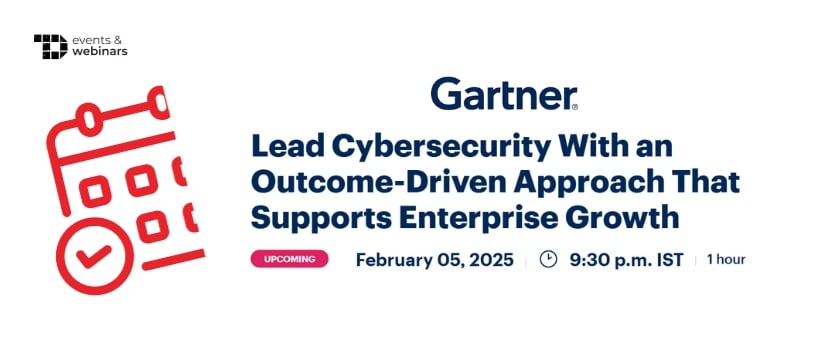 TechDogs-"Lead Cybersecurity With an Outcome-Driven Approach That Supports Enterprise Growth"