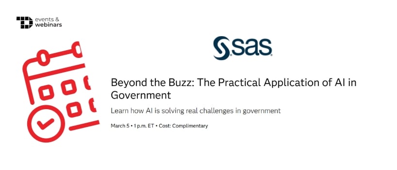 TechDogs-"Beyond the Buzz: The Practical Application of AI in Government"