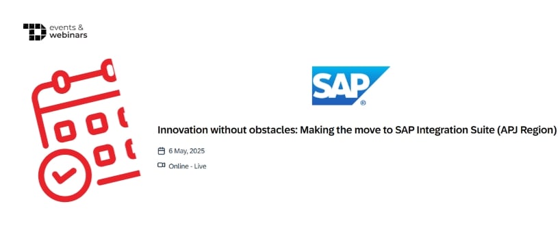 TechDogs-"Innovation Without Obstacles: Making the Move to SAP Integration Suite (APJ Region)"