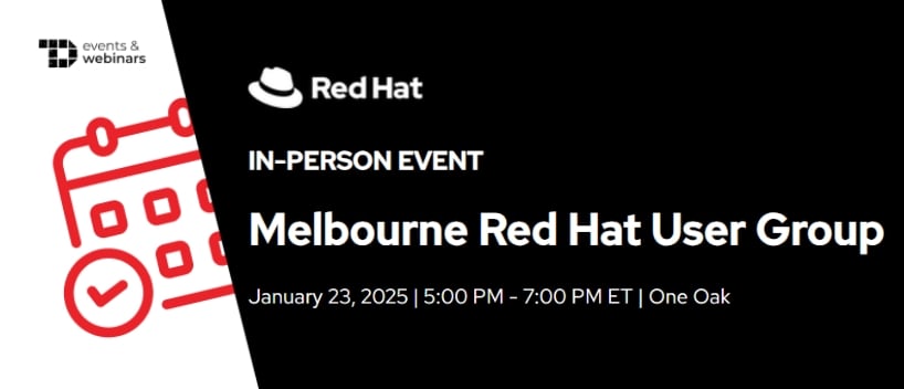 TechDogs-"Melbourne Red Hat User Group 2025"