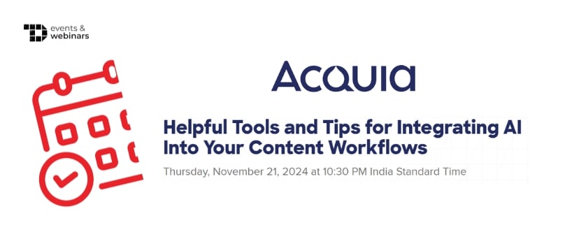 TechDogs-"Helpful Tools and Tips for Integrating AI Into Your Content Workflows"