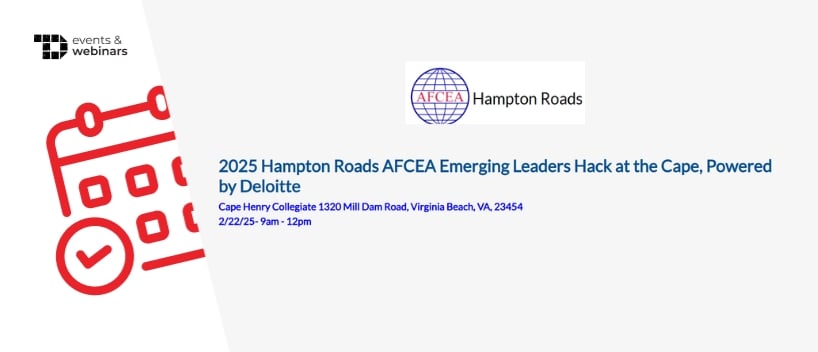TechDogs-"2025 Hampton Roads AFCEA Emerging Leaders Hack at the Cape, Powered by Deloitte"