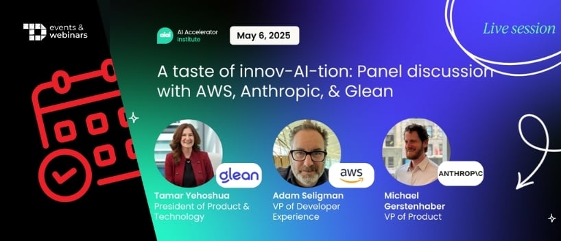 TechDogs-"A Taste of Innov-AI-tion: Panel Discussion with AWS, Anthropic, & Glean"