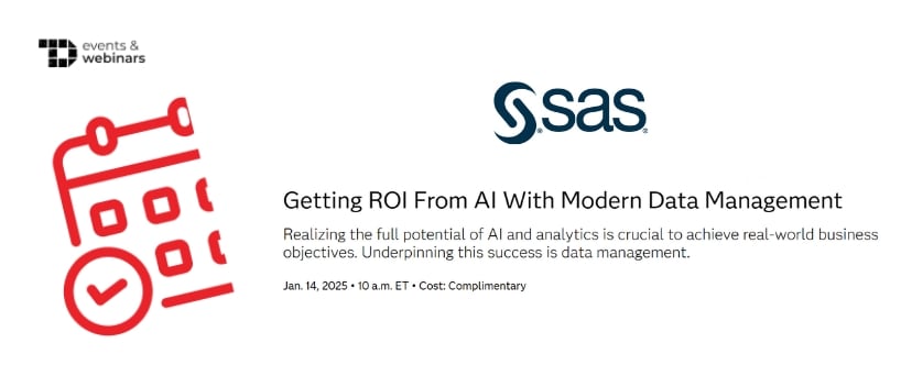 TechDogs-"Getting ROI From AI With Modern Data Management"