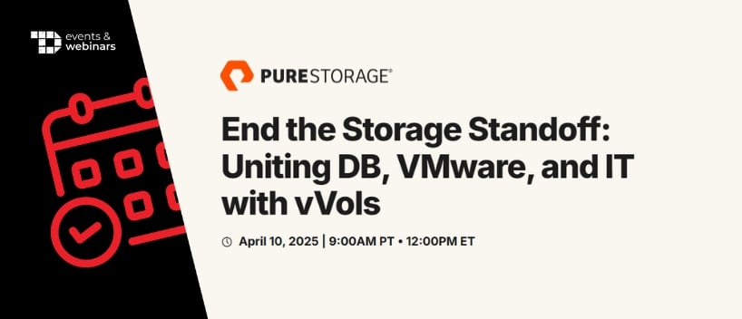 TechDogs-"End the Storage Standoff: Uniting DB, VMware, and IT with vVols"