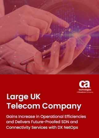 TechDogs - "Gains Increase In Operational Efficiencies And Delivers Future-Proofed SDN And Connectivity Services With DX NetOps"