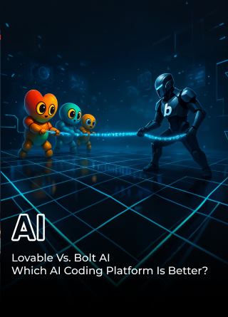 TechDogs-"Lovable Vs. Bolt AI: Which AI Coding Platform Is Better?"