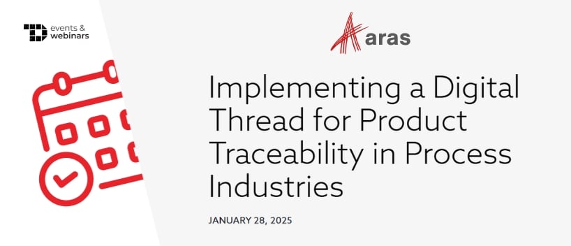 TechDogs-"Implementing a Digital Thread for Product Traceability in Process Industries"
