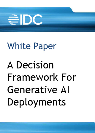 TechDogs - "A Decision Framework For Generative AI Deployments​"