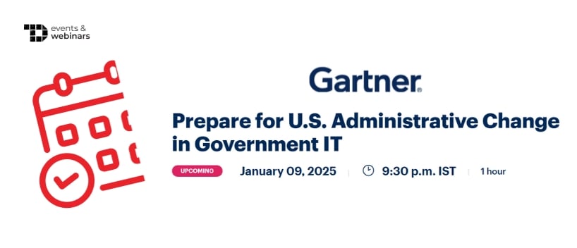 TechDogs-"Prepare for U.S. Administrative Change in Government IT"