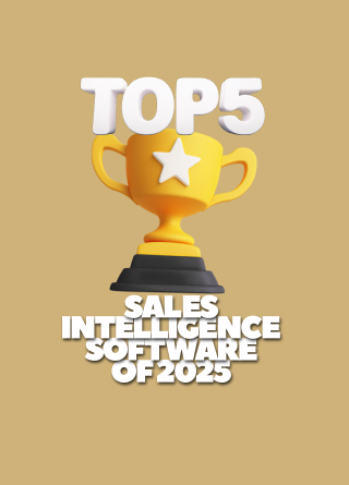TechDogs-'Top 5 Sales Intelligence Software Of 2025'
