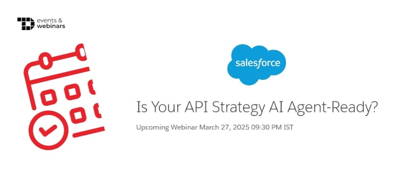 TechDogs-"Is Your API Strategy AI Agent-Ready?"