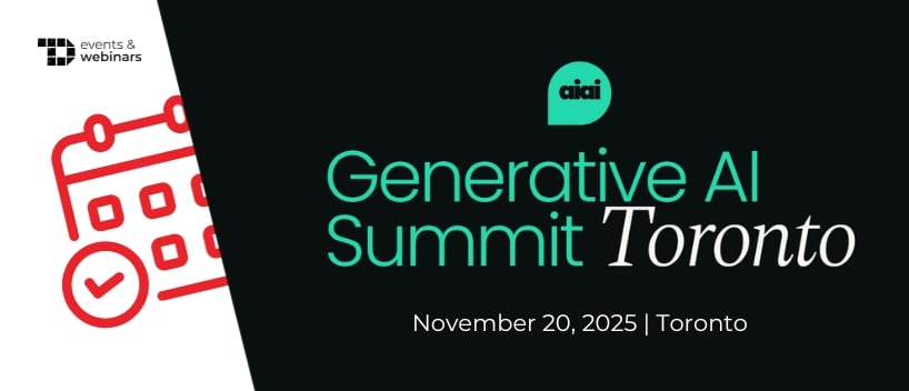 TechDogs-"Generative AI Summit Toronto 2025"