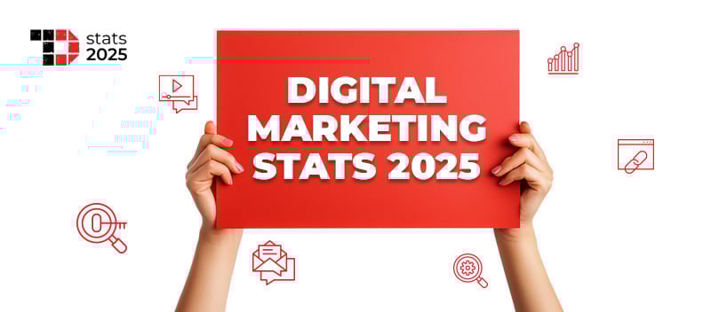 TechDogs-"Top 20 Digital Marketing Statistics You Should Know In 2025"