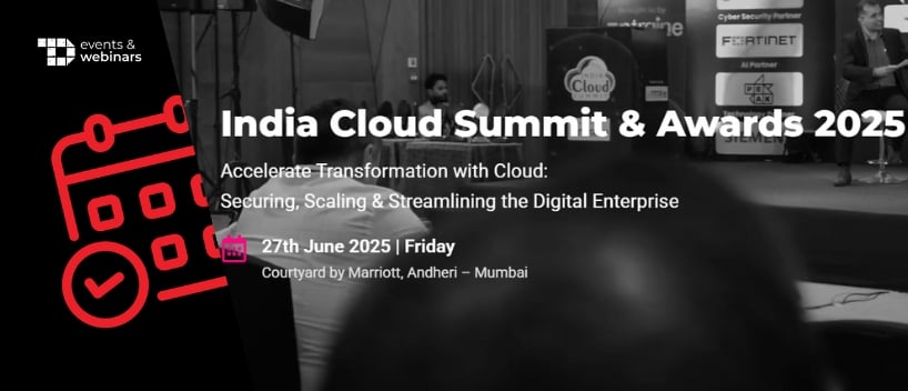 TechDogs-"India Cloud Summit & Awards 2025"