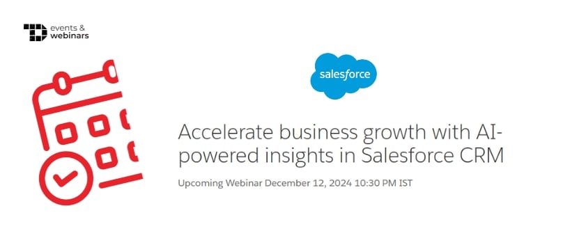 TechDogs-"Accelerate Business Growth with Ai-powered Insights in Salesforce CRM"