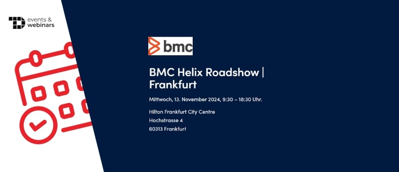 TechDogs-"BMC Helix Roadshow | Frankfurt"
