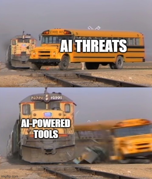 TechDogs-"Snapchat’s “My AI” Incident"-"An Image Showing A Train Hitting A School Bus"