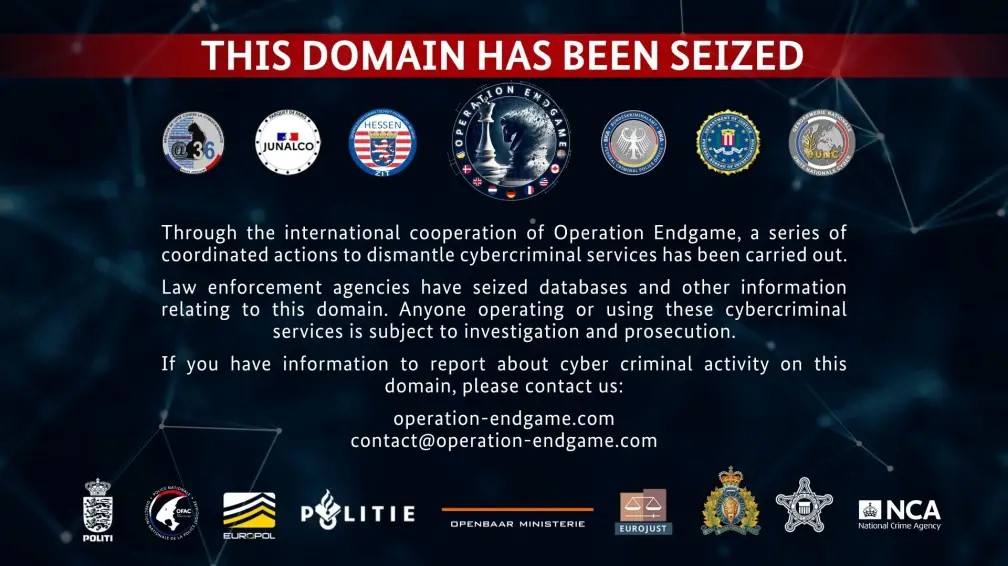 TechDogs-"Operation Endgame 2.0 Cracks Down On Major Cybercrime Networks"-"An Image From Operation Endgame 2.0's Campaign"
