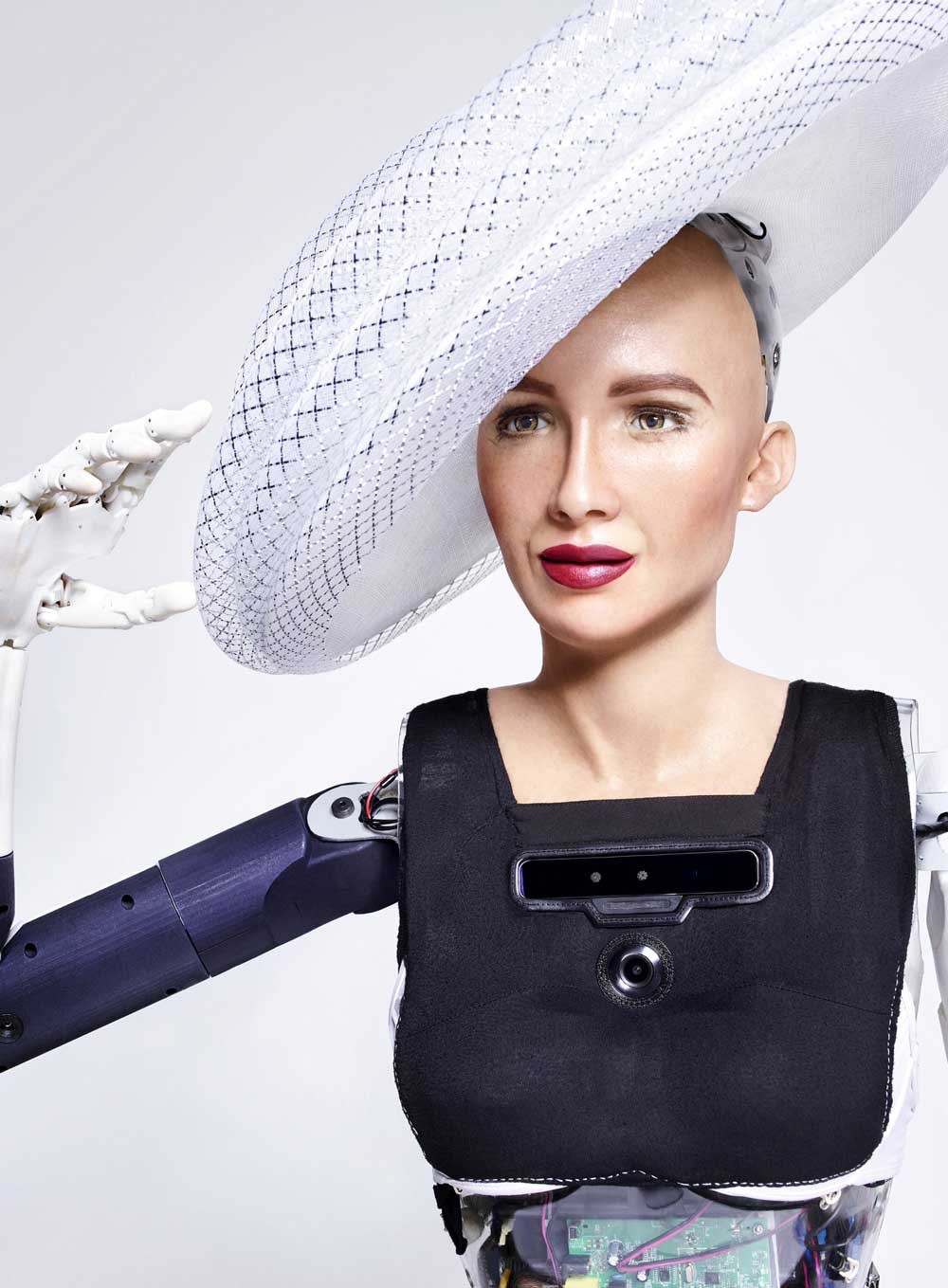 TechDogs-"Sophia By Hanson Robotics"-"An Image Of Sophia By Hanson Robotics"