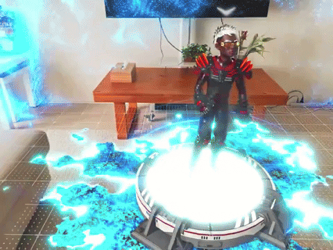 TechDogs-"What Are The Core Technologies Powering Spatial Computing?"-"A GIF OF Spatial Computing In Gaming"