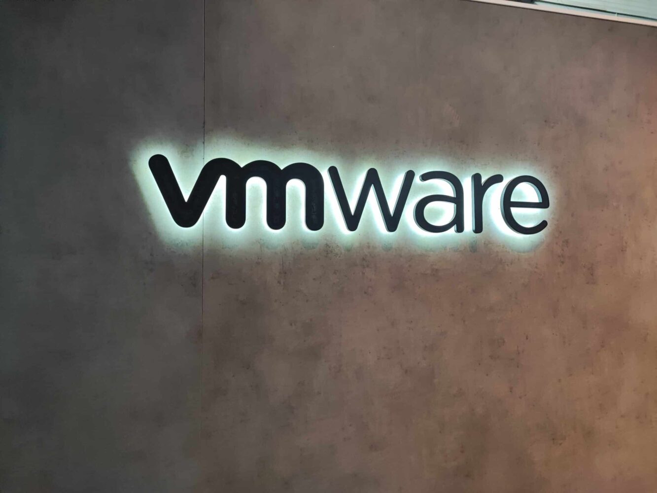 TechDogs-"An Image With A Digital Text That Reads "VMware""