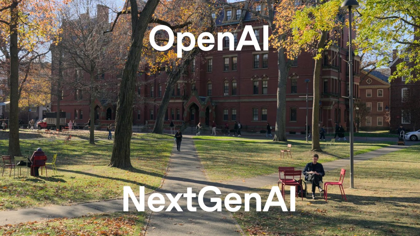 TechDogs-"An Image Depicting OpenAI's NextGenAI Initiative"