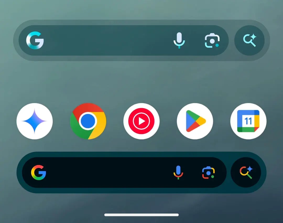 TechDogs-"An Image Showing Android 16 QPR1 Beta 2 New Update For Pixel Launcher Search Bar"