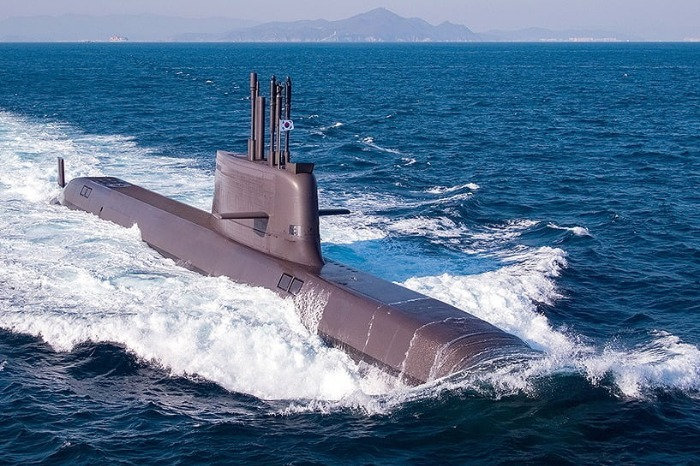 TechDogs-"An Image Showing A South Korean Submarine"
