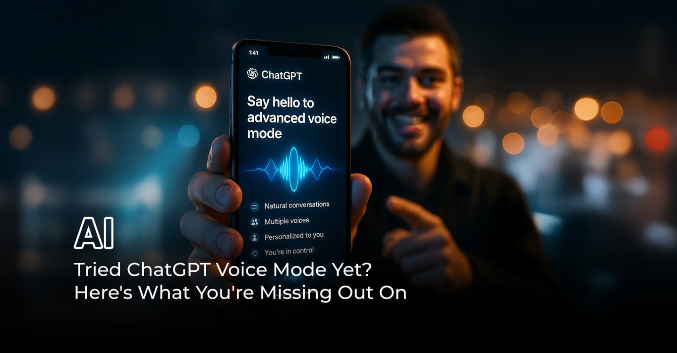 TechDogs-"Tried ChatGPT Voice Mode Yet? Here's What You're Missing Out"