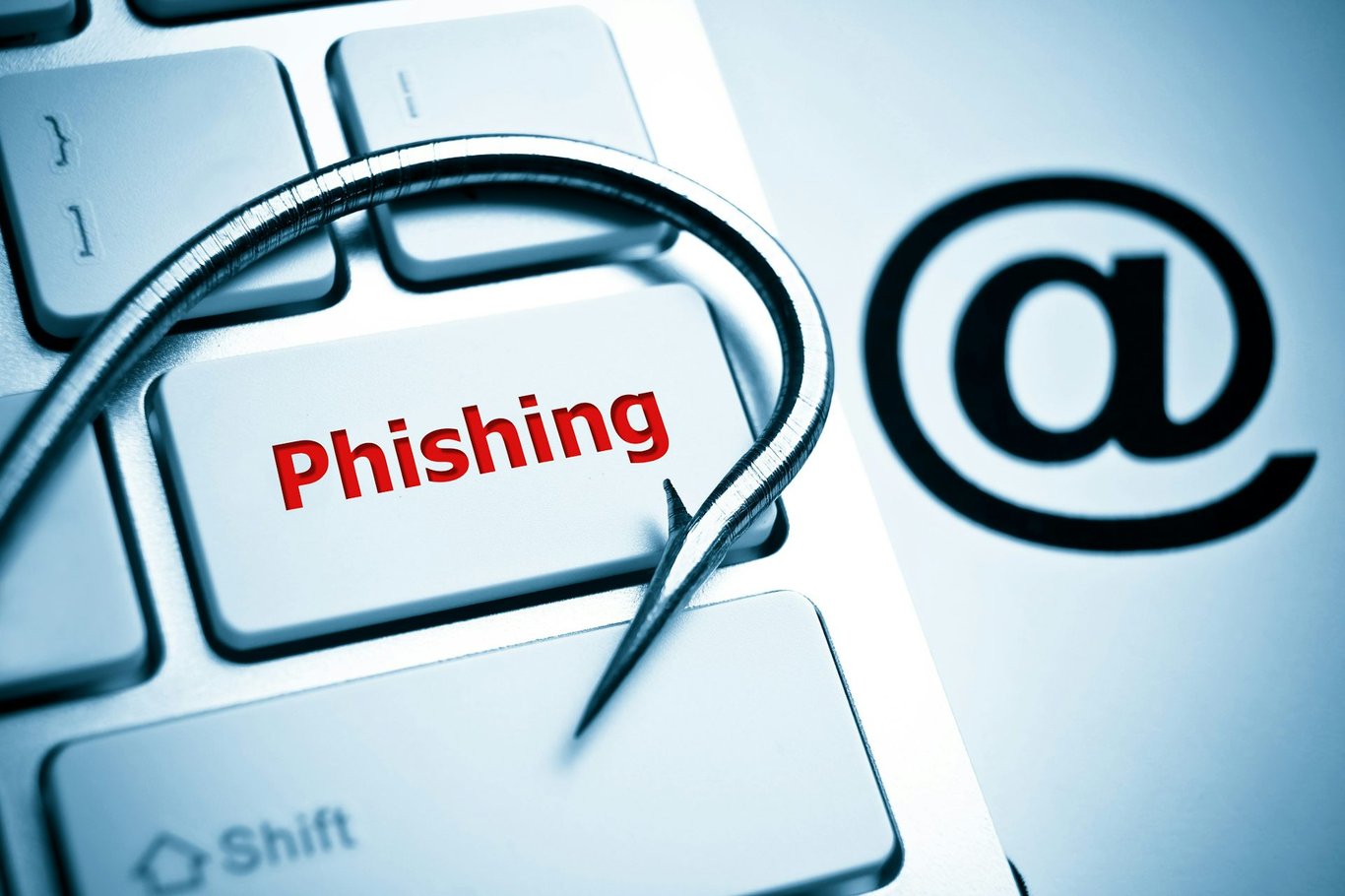 TechDogs-"An Image Showing Phishing Key"