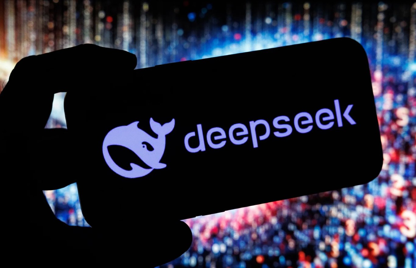 TechDogs-"An Image Of DeepSeek's Logo"