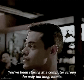 TechDogs-"What The Smart Home Devices Can You Integrate With Home Security Systems?"-"A GIF From The TV Show Mr. Robot"