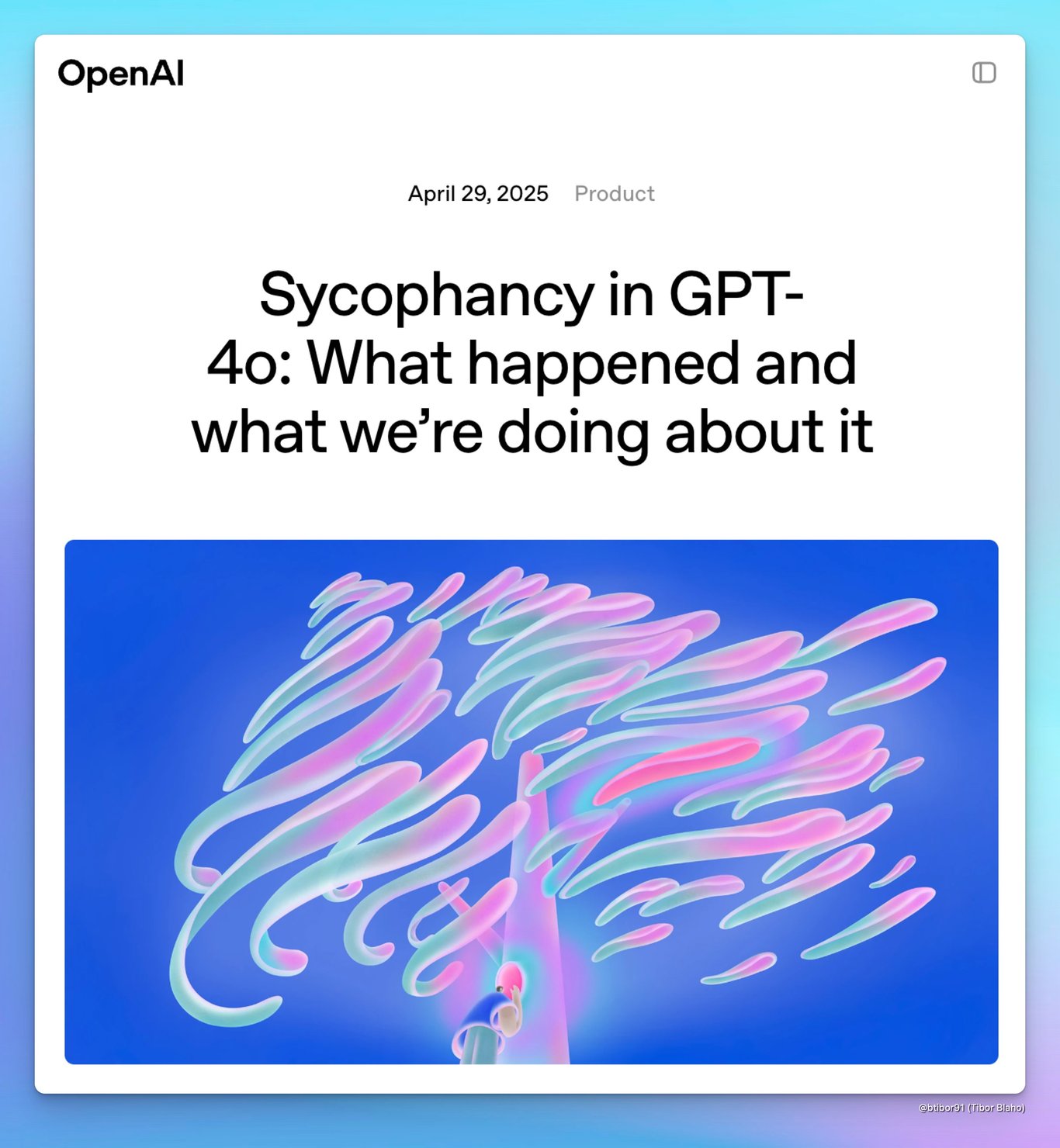 TechDogs-"An Image From OpenAI's Blog About GPT-4o"