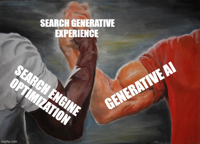 TechDogs-"How Does Google SGE Work?"-"A Meme About Search Generative Experience"